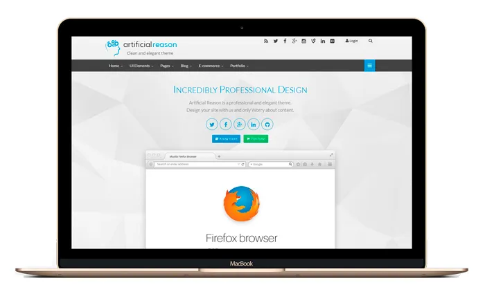 MacBook mockup